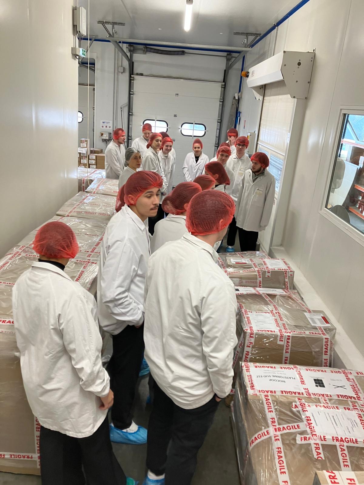 Visite La Biscuiterie Brieuc Par Les Bts Gestion De La Pme